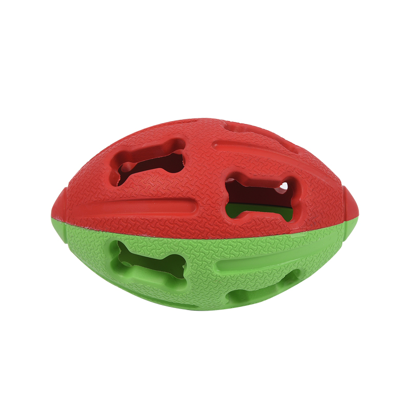 Getah Olives Ball LED Dog Chews Mainan Haiwan Peliharaan Selamat Semulajadi